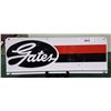 Image 1 : GATES FAN BELT TIN SIGN
