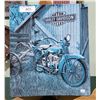Image 1 : HARLEY DAVIDSON MOTORCYCLES TIN SIGN EMBOSSED