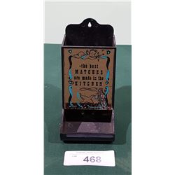 MATCHBOX HOLDER