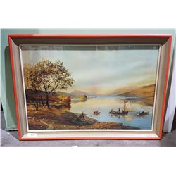 FRAMED VINTAGE PRINT