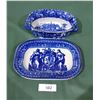 Image 1 : 2 PCS VINTAGE VICTORIA WARE IRONSTONE SERVING PIECES