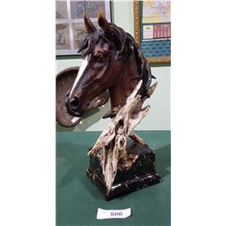 HIGHLY DETAILED HORSE BUST