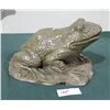 Image 1 : HIGHLY DETAILED CONCRETE FROG STATUE