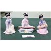 Image 1 : SET OF 3 ASIAN PORCLEAIN FIGURINES