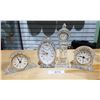 Image 1 : FOUR CRYSTAL DESK CLOCKS