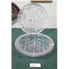 Image 1 : CRYSTAL TRAY & BOWL