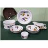 Image 1 : 10 PCS ROYAL WORCESTER "EVESHAM" DISHES