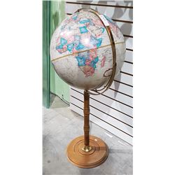 VINTAGE GLOBE ON STAND