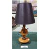 Image 1 : VINTAGE SHIP'S WHEEL TABLE LAMP