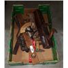 Image 1 : BOX LOT ANTIQUE/VINTAGE TOOLS