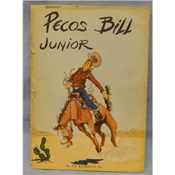 Bateman, Ed, Pecos Bill Junior, book mock-up, 1952, rare