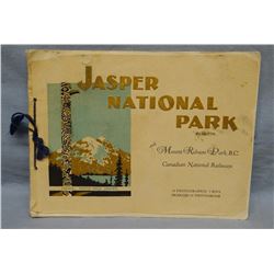 Jasper National Park souvenir booklet, British Columbia