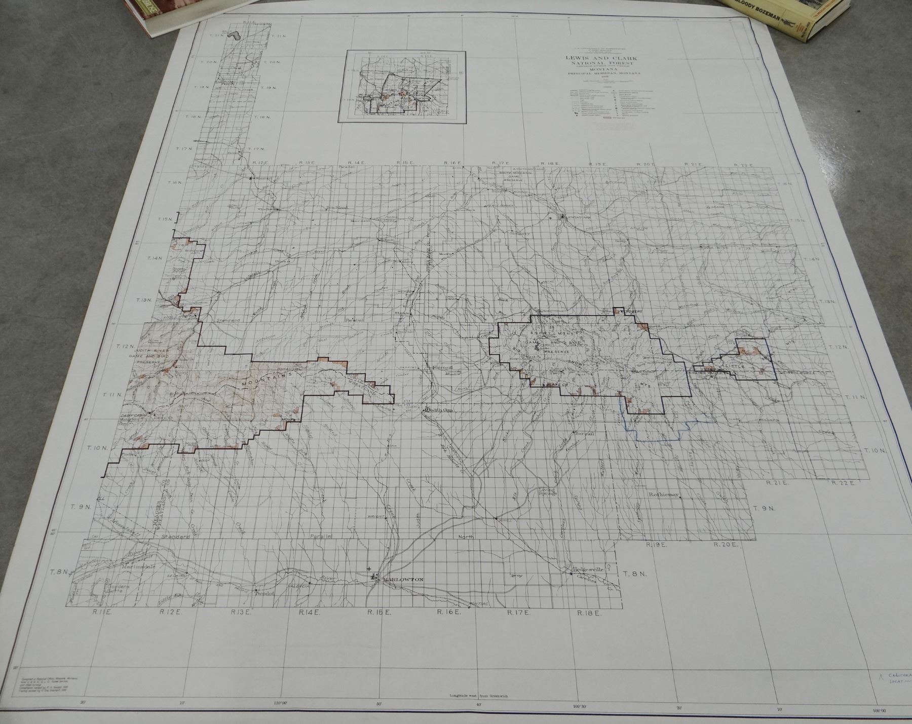 Forest Service maps vintage - 31394224 6 