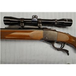 Ruger 1B, 30-06, single shot w/Tasco 4x32 scope S#133-457567, 26”, like new