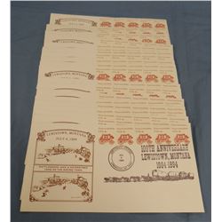 20 Lewistown, MT 100th Anniversary envelopes