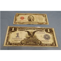 1899 Federal Reserve Note; 1928 Federal Reserve Note
