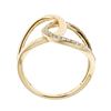 Image 2 : 0.23 ctw Diamond Ring - 18KT Yellow Gold