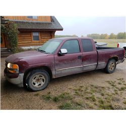2000 GMC SLE 2WD Pickup Truck 5.3L, Vortec, Automatic, Fully Loaded Ext Cab (309,000kms)
