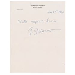 George Gamow