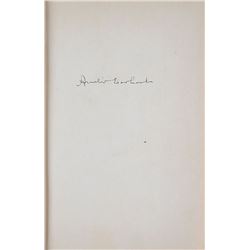 Amelia Earhart Signed Book
