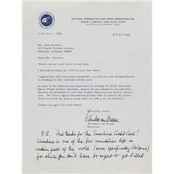 Wernher von Braun Typed Letter Signed