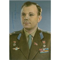 Yuri Gagarin Signed Photograph