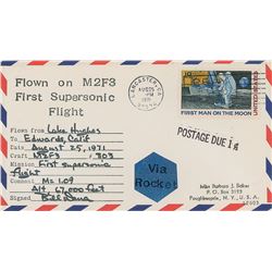 Lifting Body Test Flights Group of (4) Flown Covers