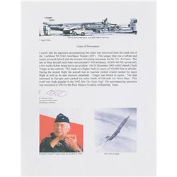 Chuck Yeager Lockheed NF-104A Artifact