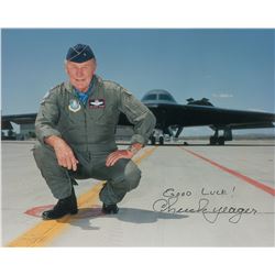 Chuck Yeager Signed Photograph