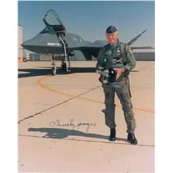 Chuck Yeager Signed Photographs