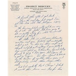 Gus Grissom Autograph Letter Signed