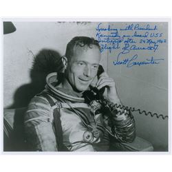 Scott Carpenter Signed Photograph