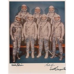 Mercury Astronauts Signed Photograph