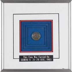 Gordon Cooper's Gemini 5 Fliteline Medallion