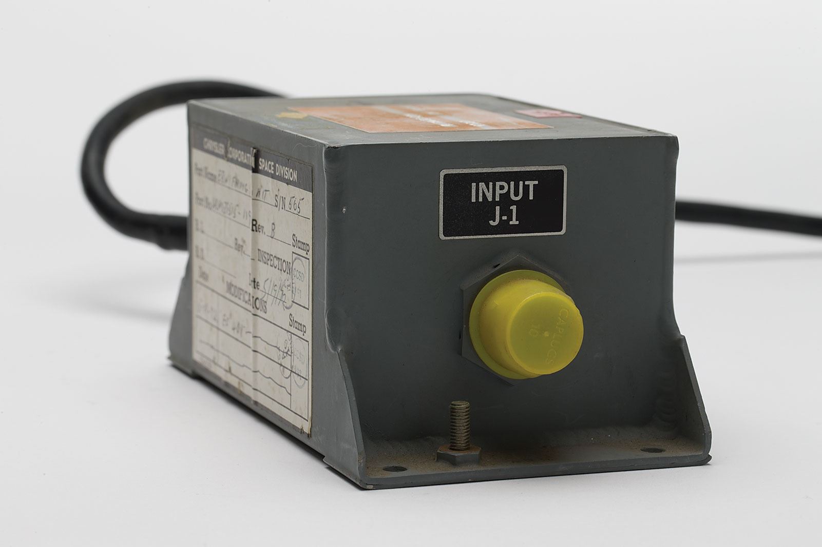 Exploding Bridge Wire Firing Unit from Apollo Saturn