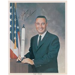Gus Grissom Signed Photograph