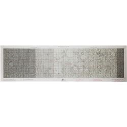 Frank Borman Signed Lunar Chart