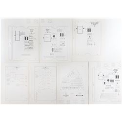 Apollo 9 Main Control Panel Astronaut Crew Training Cards