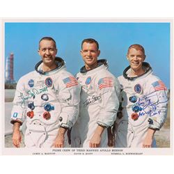 Apollo 9 Signed Photograph