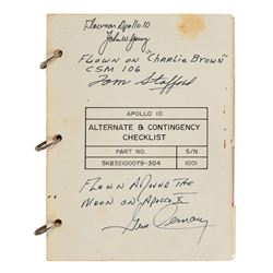 Apollo 10 Flown Checklist