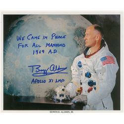 Buzz Aldrin Signed Photograph