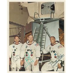 Apollo 11 Signed Photograph