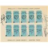 Image 1 : Apollo 11 Signed Stamp Block