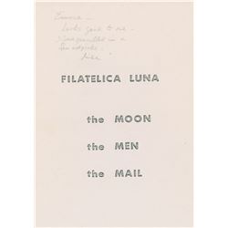 Michael Collins Hand-Edited Manuscript and Letters