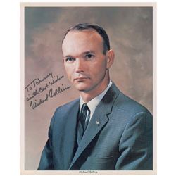 Michael Collins Signed Photograph