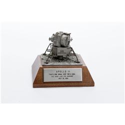 Lunar Module Sculpture Plaque