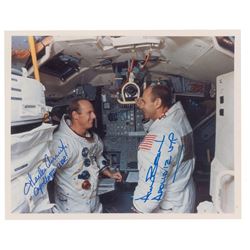 Alan Bean and Charles Conrad Signed Photograph