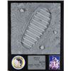 Alan Bean Signed 'Bootprint' Plaque