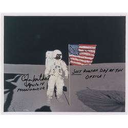 Edgar Mitchell Signed Letter and Photograph