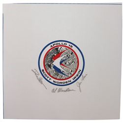 Apollo 15 Signed Beta Cloth